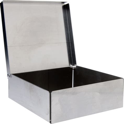 black metal box with lid|metal box with lid 12x12x14.